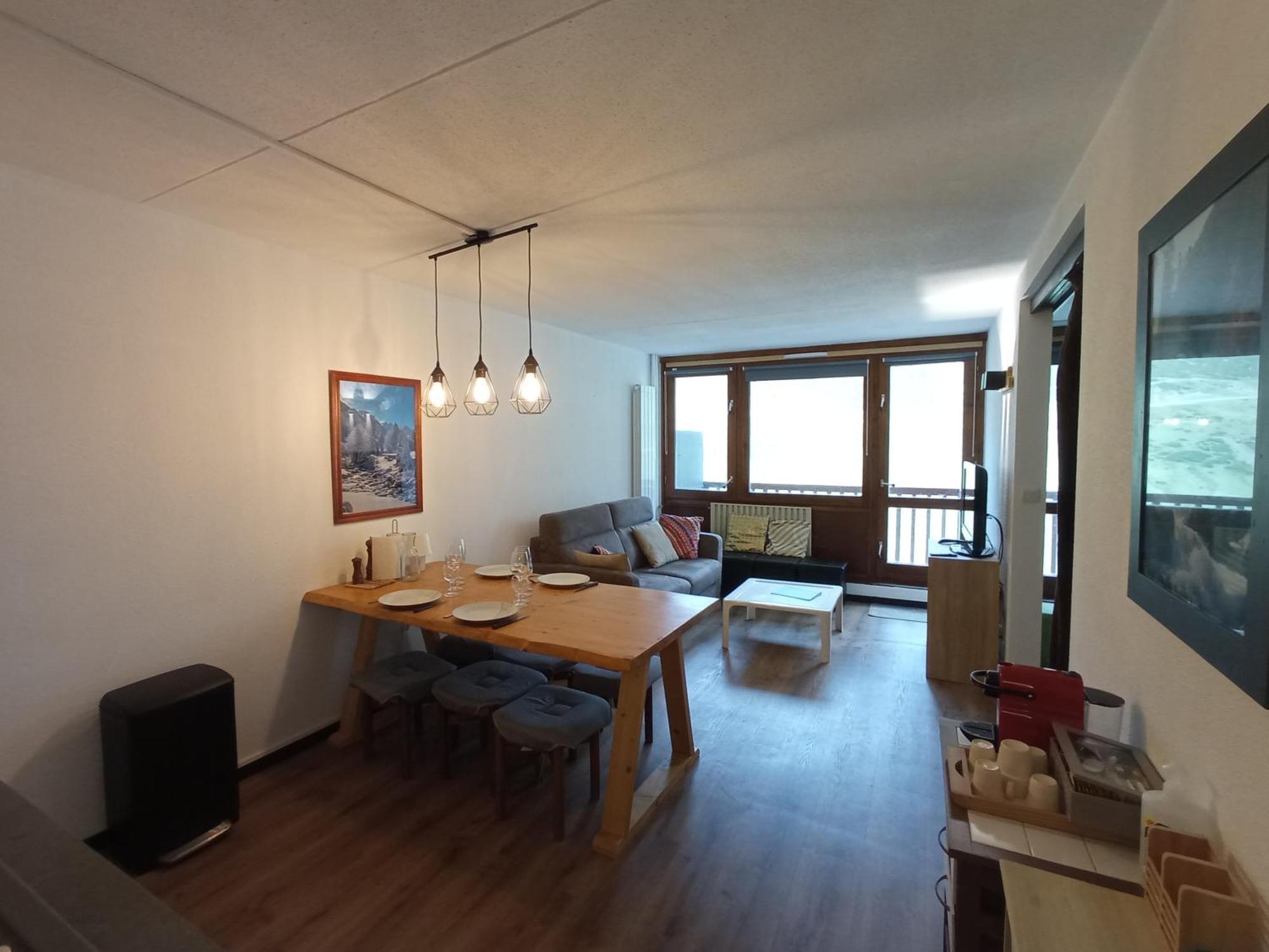 Superbe Appartement Vue Panoramique Pied Des Pistes 라몽지 외부 사진
